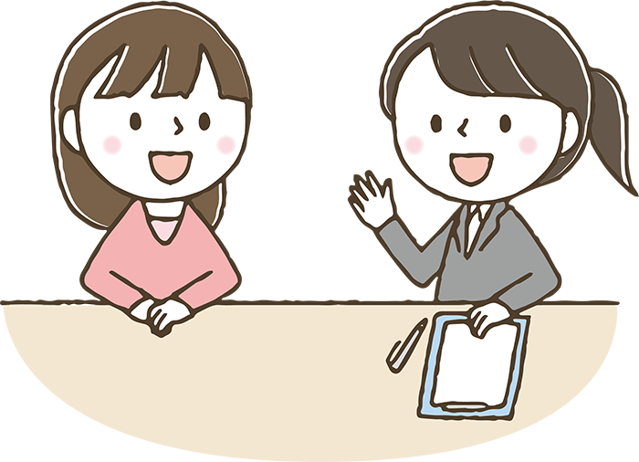 専任アドバイザーとの面談